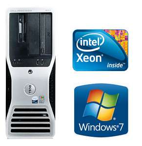 Dell Precision 490 Workstation 2x XEON 5160/500G/ Win 7  
