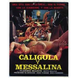 Caligula & Messalina Movie Poster (27 x 40 Inches   69cm x 102cm 