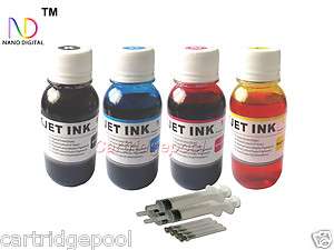 Refill ink for Epson Workforce 310 315 500 600 610 16oz  