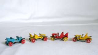 Toy Car Lot Lead Metal Antique Vintage Autos Japan Model Vehicles 