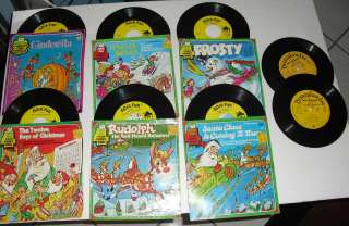 CHILDRENS 45 & 33 rpm RECORDS LOT, PETER PAN SERIES AND OTHERS  