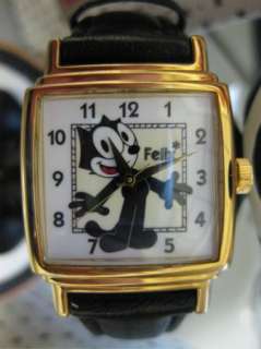 Fossil Felix the Cat Statue and Limited Gold Watch NIB  