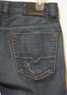DIESEL Viker Mens Sz 30/34 Straight Slim Jeans Wash 0073H PERFECT 