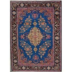  Handmade Esfahan Persian Rug 7 4 x 10 2 Authentic 