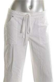 INC NEW White Linen Pants Misses XS  