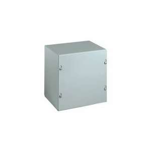  WIEGMANN SC080806NK Enclosure,Steel,8 x 8 x 6 In