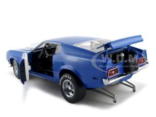 1971 FORD MUSTANG 427 SONC BLUE PRO STOCK 118 DIECAST  