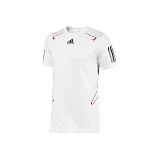 Adidas Mens Barricade ClimaCool Tennis T Shirt   White   P92741