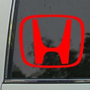  Honda VTEC Civic Red Decal Car Truck Window Red Sticker 
