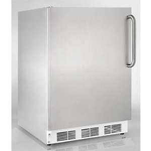  FF67ADACSSL 24 Compact Refrigerator with Adjustable Wire Shelves 