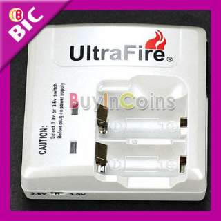 Ultrafire Charger WF138 3.7v 3.6v CR123A 16340 Battery  
