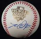 MADISON BUMGARNER signed *GIANTS* World Series ball 3A