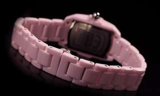 Invicta Womens Baby Lupah Swiss Pink Ceramic Bracelet Watch 1966 BRAND 