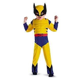 Wolverine Toddler Muscle Costume 3T 4T NEW  