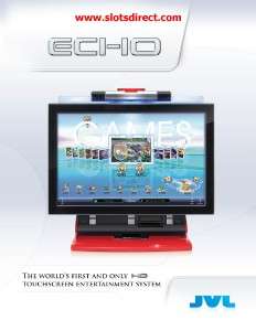 JVL ECHO touchscreen HD Video Gaming countertop with 165 games and 