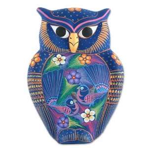  Ceramic wall adornment, Dutiful Owl