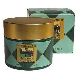  Caswell Massey Greenbriar Lather Shave Cream   Jar Health 