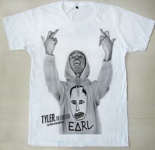 Hip Hop Tyler The Creator OFWGKTA Wolf Gang T Shirt MEDIUM M  