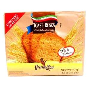 GrissinBon Whole Wheat Toast Rusks 11.1 oz  Grocery 