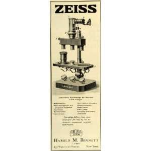   Spectroscope Scientific Equipment Color Analysis   Original Print Ad