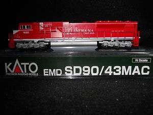 Kato SD90/43MAC  INDIANA RR  #9005 kato#176 5619  