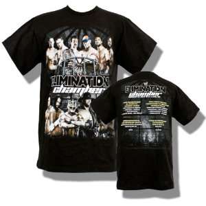   WWE Elimination Chamber 2010 Adult Size Small T Shirt 