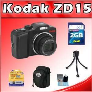 Kodak EasyShare ZD15 10MP Digital Camera w/ 10x Optical Zoom, 2.5 LCD 