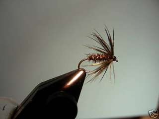 My Mothers Day Caddis Soft Hackle    imitates the prolific Caddisfly 