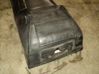 Arctic Cat Seat Tank Combo Black Used Snowmobile 1990s  