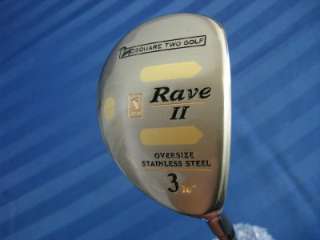 NEW SQUARE TWO RAVE TWO OFFSET 3 WOOD 16 DEGREE RH  