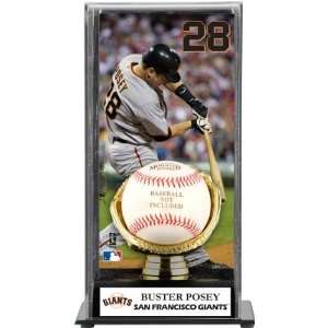Buster Posey Gold Glove Baseball Display Case  Details San Francisco 