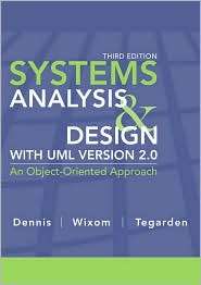   and Design with UML, (0470074787), Dennis, Textbooks   