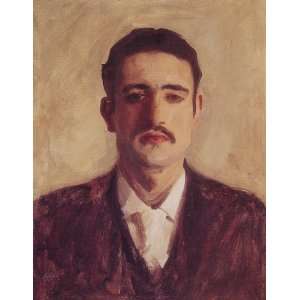  8 x 6 Mounted Print Sargent Portrait of a man