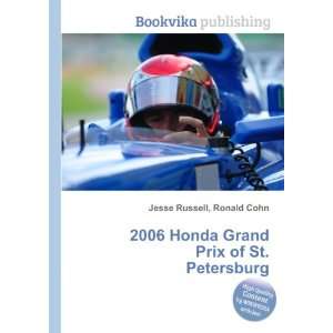   Honda Grand Prix of St. Petersburg Ronald Cohn Jesse Russell Books