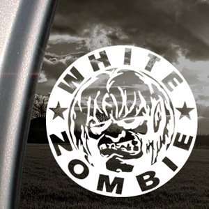 White Zombie Decal Metal Band Truck Window Sticker
