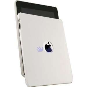 HHI iPad GriponPad Rubberized Hard Case   White (Free Screen Protector 