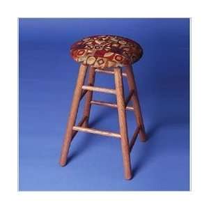  Painted White Oak Great American Barstools 24 Fabric 