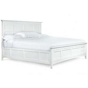   64CK1 Kentwood California King Panel Bed in White Kit