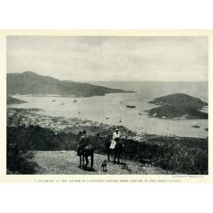  1922 Print Charlotte Amalie St. Thomas Virgin Islands 