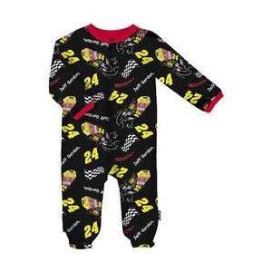  NASCAR Jeff Gordon Ringer One Piece Pajamas Newborn (3 9 
