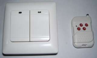 Way Wireless Light Switch with Remote Control  