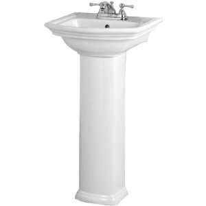   384WH Washington 460 Basin Only, 4 Centerset, White