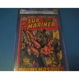    SubMariner #47 CGC 9.2 off white pages Gerry Conway Books