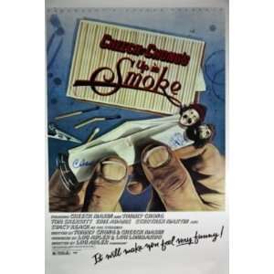  Cheech & Chong Authnetic Signed Up In Smoke Poster Psa 
