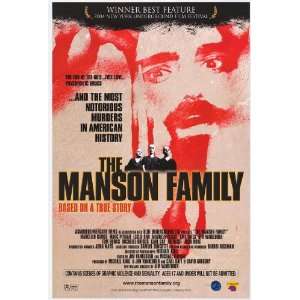 The Manson Family Movie Poster (11 x 17 Inches   28cm x 44cm) (2003 