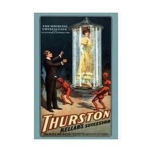 The Whirling Crystal Cage Thurston Kellars successor 12x18 Giclee on 