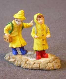   Burns & Conahan Christmas Easter Village House People Accessory Set 1