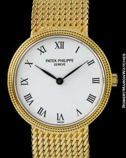 PATEK PHILIPPE CALATRAVA 4819/5 18K LADY’S 18K GOLD BRACELET  