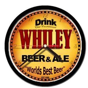  WHILEY beer and ale cerveza wall clock 