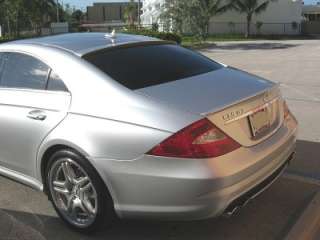  2010 Mercedes CLS W219 L Style Rear ROOF Glass Spoiler Wing (PAINTED